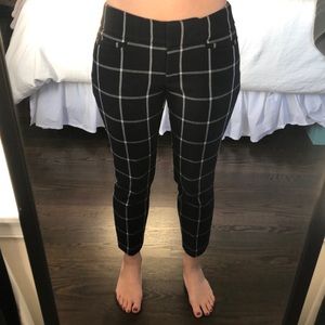 Loft Plaid Pants in Marissa Cut
